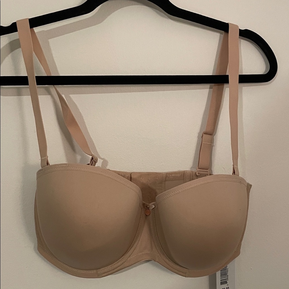 Elomi Seamless Tan Strapless Bra